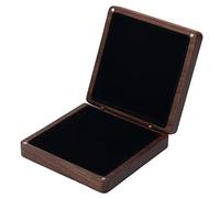 HEEPDD Caja de Almacenamiento de Joyería Artesanal de la Caja de Nogal con el Interior de Felpa y el Cierre Magnético para la Presentación de los Brazaletes de las Pulseras