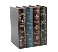 HEEPDD Caja de Almacenamiento de Libros de Imitación, Caja Decorativa de Alta Capacidad para Joyas y Cosméticos, Ideal para Uso Doméstico y de Oficina (B)