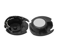 HEEPDD Caja de Bobina de Bordado 3,5x3,8 Cm Plástico Ligero Negro para XC8993321 XG4227001 XE9326001, Soporte Portátil a Presión Instalación Rápida Sastrería en el Hogar