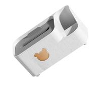 HEEPDD Caja de Pañuelos, Soporte Dispensador de Pañuelos con Caja de Control Remoto, Almacenamiento para Sala de Estar, Dormitorio, Oficina, Escritorio, Cubierta de de Nan