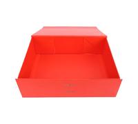 HEEPDD Caja de Regalo con Tapa Abatible Magnética y Cinta, Caja Pequeña para San Valentín for Regalos y Detalles Románticos (rojo)