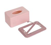 HEEPDD Caja de Tejido Simple, 7,7 X 5 X 3.9in Soporte de Plástico Cubierta de Tejido Decorativo para la Sala de Estar de Tocador de Baño Suministros de Almacenamiento de la Oficina del Dormitorio