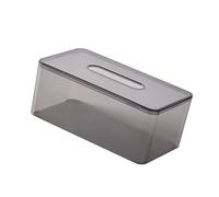 HEEPDD Caja Dispensadora de Pañuelos Transparente, Elegante Organizador de Caja de Pañuelos de Plástico con Diseño de Pet Transparente, Cubierta Antipolvo, Fácil Recarga para Sala de Estar, Mesa