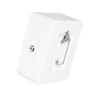 HEEPDD Caja Ignífuga con Cerradura con Llave, Caja de Almacenamiento de Metal para Documentos y Dinero en Efectivo, Estuche Portátil para Viajes en Casa y Oficina de 9,84x7,87x3,54 Pulgadas (WHITE)