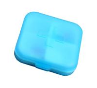 HEEPDD Caja Pequeña, Organizador de Viajes Estuche Portátil Mini Pequeño Soporte de Transportista de Contenedores de Almacenamiento para Aceite de Pescado Suplementos de Vitaminas Nan