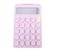 HEEPDD Calculadora Electrónica, Mini Calculadora con Energía Solar con Pantalla Solar de 12 Dígitos con Claves Mecánicas de Alta Sensibilidad para el Uso del Hogar de la Oficina Escolar (Purple)