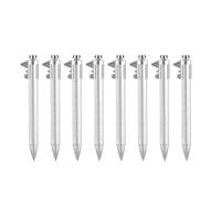HEEPDD Calibrador Vernier 2 en 1, Bolígrafo Calibrador de Medición, 8 Piezas 0-100 Mm Precisión ±0,05 Mm, for Medición y Trazado (recarga negra)