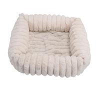 HEEPDD Cama para Perros y Gatos, Cama Rectangular para Mascotas con Fondo Antideslizante, Suave para Dormir para Mascotas con Funda Extraíble Lavable para Perros Pequeños y Gatos