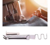 HEEPDD Carpeta Al Bies en ángulo Recto con Cinta, Pie de Aguja para Máquinas de Coser de Cabezal Alto, Perfecto para Costureras Profesionales y Proyectos de Manualidades Carpeta Al Bies en ángulo