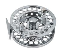 HEEPDD Carrete con Mosca 9/10, Freno, Dispositivo de Descarga Ajustable, Relación de Engranaje 1:1, Ideal para Pescadores y Entusiastas de la Pesca Carrete con Mosca 9/10, Aleación de Aluminio con