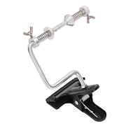 HEEPDD Carrete de Pesca con Manivela, Carrete de Aleación de Aluminio con Abrazadera Ajustable, Se Adapta a 2,75 Pulgadas de Grosor, 0,32 Pulgadas de Ancho, Herramienta Compacta de 6,7 Onzas para