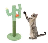 HEEPDD Cat Tree Scratching Post, Premium yute Material Cat Scratching Post Tall Cat Scrather Mueve Look Yute Furniture con estructura estable para el hogar