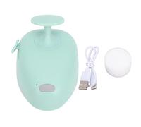 HEEPDD Cepillo de Aseo de Gato Cepillo de Aerosol para Mascotas 3 en 1 con un Diseño de un Botón para el Masaje de Depilación y Desprendimiento de Control de Agua para Gatos Perros (Green)