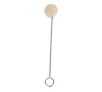 HEEPDD Cepillo de Bolas de Lana, Aplicador Eficiente de Tinte para Cuero con de Metal, 50 Unidades para Artesanos que Elaboran Proyectos de Gamuza y Cuero, No Se Desprende Durante la Aplicación del