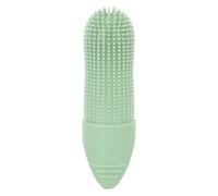 HEEPDD Cepillo de Dientes del Dedo para Perros con Silicona de 360 ° para Gatos y los Perros Evitan la Acumulación de Tártaro de Longitud Extendida Segura y Suave para una Experiencia