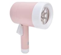 HEEPDD Cepillo Limpiador Portátil para Mascotas, Lavapiés Manual para Gatos y Perros, Rotación de 360°, Silicona ABS Rosa, de Fácil Agarre, 453 G