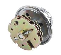 HEEPDD Cerradura de Dial Codificada por Disco, Seguridad de Combinación de Metal con Tres Grupos de Códigos de 2,60 Pulgadas de Diámetro del Panel para Almacenamiento Seguro de Joyas en la Oficina