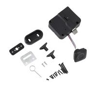 HEEPDD Cerradura de Gabinete con Huella Dactilar, Cerradura de Gabinete Biométrica Inteligente con Entrada sin Llave y Diseño con Batería, para Cajones, Armarios, Escritorios, Uso en