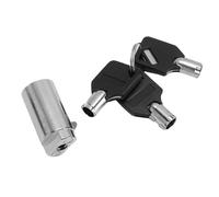 HEEPDD Cerradura para Máquina Expendedora de 2 Piezas, Llaves y Cerraduras con 6 Llaves para Máquinas de Refrigerios Gabinete Industrial Cerradura para Máquina Expendedora de 2 Piezas, Cerraduras