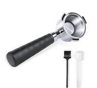 HEEPDD Cesta de Filtro de Acero para Máquinas de café Expreso Domésticas como EC80 EC685 EC885 Portafiltro Desnudo sin Fondo de 51 Mm con Electrodomésticos de Acero Inoxidable