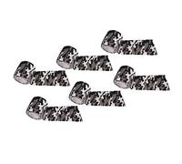 HEEPDD Cinta de Camuflaje de Caza, Rollo de Cinta de Camuflaje Reutilizable, 6 Piezas, Fragancia Ligera, Firme para Montar (Nieve Negro Blanco Tipo 7)