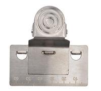 HEEPDD Clamp/Holder de Cinta Métrica, Medición, Solución Práctica para Bricolaje en el Hogar y Clamp/Holder de Cinta Métrica de Esquina, Herramienta de Metal para Necesidades Diarias Precisas del