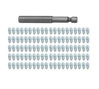 HEEPDD Clavos para Neumáticos Aleación de Metal Duro 100 Piezas Fácil de Instalar Clavos de Tornillo Antideslizantes Extraíbles para Carreteras Heladas de Invierno Automóviles Camiones Motocicletas