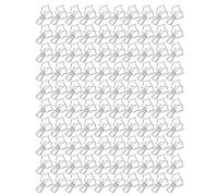 HEEPDD Clips 100pcs Clips de Estrella, Papel de Alambre de Metal en Forma de Estrella Documento de Documentos de de Marcadores de los para la Escuela para la Escuela Suministros de Escritorio de