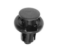 HEEPDD Clips de Retención de Automóvil POM para Reemplazo de Moldura de Parachoques Remache Tipo Empuje 20 a 200 Piezas Estructura Sólida Negra Resiste el Agrietamiento Durante la Instalación (10 PCS)