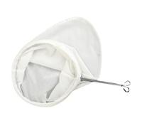 HEEPDD Colador de té Tailandés, Colador de Malla Fina, de Acero Inoxidable para Preparación de café y Leche de Nueces de té Tailandés, Estopilla Reutilizable Nan Cocina