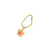HEEPDD Colgante de Flores Colorido, Cadena de Colgación Decorativa para el Bolso del Llavero, Accesorios de Joyería Versátiles para Mujeres Declaración de Moda de las Niñas Regalos de Fiesta de Ropa