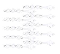 HEEPDD Colgantes de Araña de Cristal, Cadena de Cuentas, Adorno Colgante de Bricolaje de 10 Cm para Decoración de Iluminación del Hogar Colgantes de Araña de Cristal, Artesanía Irregular de Acrílico