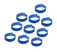 HEEPDD Collares para Gallo, Collar de Nailon Anticuervo Ajustable para Pollos y Aves de Corral Silenciosos 18x2cm (Estándar)