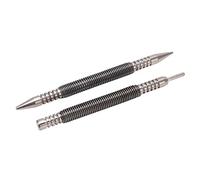 HEEPDD Colocadores de Clavos de Doble Cabeza, Herramienta para Quitar Pasadores de Bisagra de Acero Al Carbono, Juego de Clavos de Resorte sin Martillo para Herrajes de Gabinetes y Extracción de