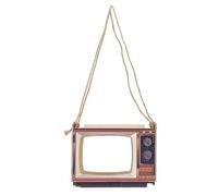 HEEPDD Comedero de Madera para Pájaros, Alimentador para Mascotas, Decorativo, único en Forma de TV, Kit de Comedero para Pájaros DIY para Patio Al Aire Libre, árbol de Patio