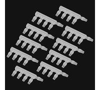 HEEPDD Conector de Bomba de Aire de 5 Vías, Divisor de Tubo de Plástico Transparente para Acuarios, Resistente a Altas Temperaturas, 10 Piezas para Manguera de Bomba de Aire