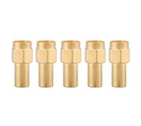 HEEPDD - Conector macho SMA 50 ohmios 2W, Terminador coaxial seguro RF para comunicación inalámbrica