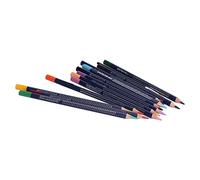 HEEPDD Conjunto de Lápices de Colores Solubles en Agua, Lápices de Acuarela de Calidad de Artista para Dibujar, Pre-sharpened, 24 Cuentas para Suministros Escolares (12 colores)