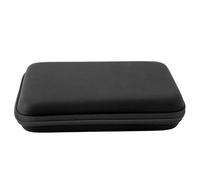 HEEPDD Consola de Juego Resistente Estuche Duro para Nuevo 2DS XL, Bolsa Protectora de Viaje Portátil con Espacio de Almacenamiento Adicional para Cargadores y Auriculares (Black)