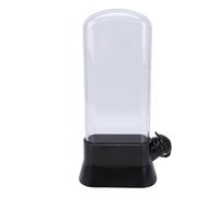 HEEPDD Contenedor de Cilantro para Refrigerador, Recipiente Transparente para Conservación de Verduras con de Gestión de Agua, para Verduras de Hojas Verdes como Albahaca, Perejil y