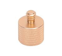 HEEPDD Convertidor de Tornillo, Material de Aleación de Aluminio 1/4 Pulgada de Rosca Macho de 3/8 Pulgadas, Fácil de Ensamblar y Hacer, para la Cámara de Monopod de Trípode, Use Fotos de la Foto