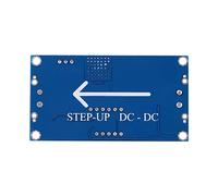 HEEPDD Convertidor Elevador Módulo de Fuente de Alimentación Ajustable, Corriente de Salida Máxima de 4 A, Medición de Voltaje con Botón Táctil para Proyectos Electrónicos Componentes Electrónicos