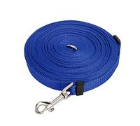 HEEPDD Correa de Luz Larga de Ajustable para Perros Grandes para el Entrenamiento de Acampar Deambulando (Blue)