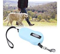 HEEPDD Correa Retráctil para Perros, Cinta Reflectante, Mecanismo de Retracción Suave para Razas Pequeñas Correa Retráctil para Perros, Nailon Resistente con Suministros para Nan (Azul Claro)