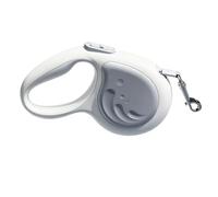 HEEPDD Correa Retráctil para Perros Correa Automática para Caminar para Perros de Alta Resistencia ABS de 5 M, Mango Antideslizante con Control de un Botón para Viajes Al Aire Libre, (Gray)