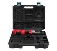 HEEPDD Cortador de Cable Inalámbrico, Cortadores de Alambre Pantalla LED de Presión Ajustable de Silicona para Cables Blindados de Aluminio Cobre con Pantalla Inteligente Cortador de Cable