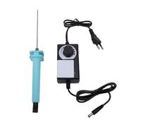 HEEPDD Cortador Eléctrico de Espuma de Alambre Caliente, Pluma Cortadora de Espuma de 10 Cm con Fuente de Alimentación de Temperatura Ajustable, Cortador Térmico de 30 W para (Abdominales)