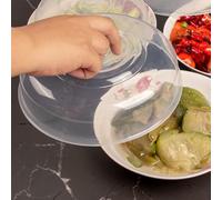 HEEPDD Cubierta Apta para Microondas, Tapa Resistente Al Calor para Sobras, Sopas, Verduras con Tamaño de 6 X 20 Cm, Ideal para Uso en Microondas