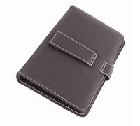 HEEPDD Cubierta de Caja de Flip de Teclado Inalámbrico Portátil, Teclado para Teléfonos, Bandeja Magnética Desmontable, Ideal para Usuarios de iOS, Protección a Prueba de Choques (Black)