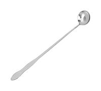 HEEPDD Cuchara Agitadora de Barra con Largo, Cuchara Mezcladora de Acero Inoxidable para Helado, café, té y Cócteles, 17 Cm, Adaptada para Uso Doméstico y en Bar (#1)